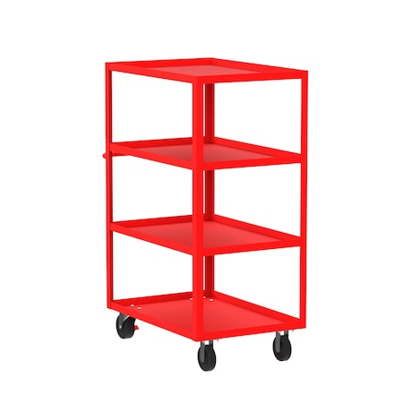 Utility Cart, Steel, 3600 lb Load Capacity, 41 in L, 24 in W MPN:F89172RDPH