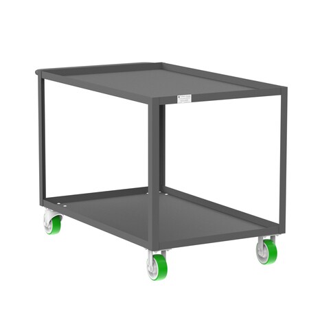 Utility Cart, Steel, 2000 lb Load Capacity, 53 in L, 30 in W MPN:F89182GYPY