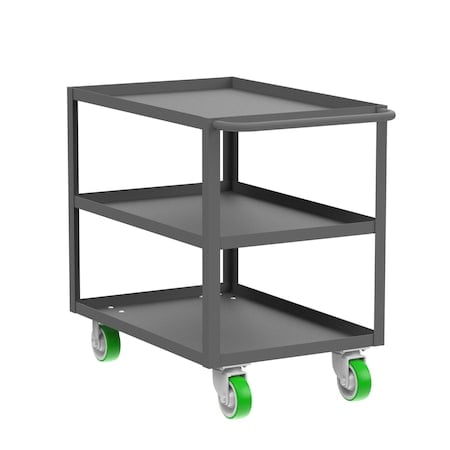 Utility Cart, Three Shelf, 24x36