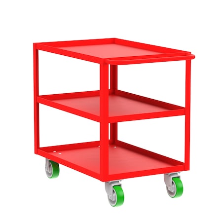 Utility Cart, Three Shelf, 24x36