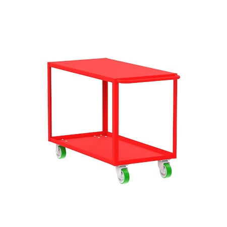 Utility Cart, Two Shelf, 24x48