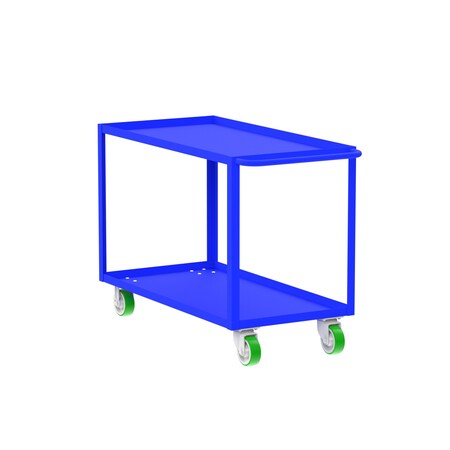 Utility Cart, Two Shelf, 24x48