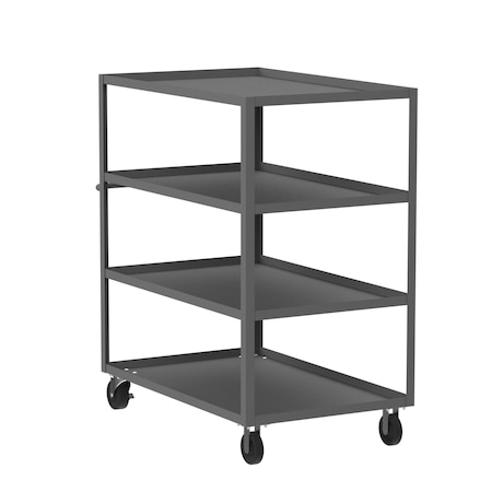 Utility Cart, Steel, 3600 lb Load Capacity, 53 in L, 30 in W MPN:F89229GYPH