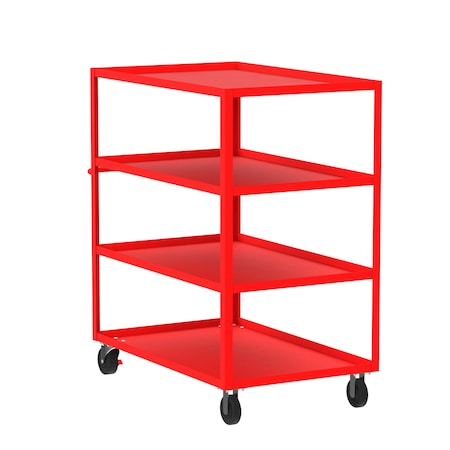 Utility Cart, Steel, 3600 lb Load Capacity, 53 in L, 30 in W MPN:F89229RDPH