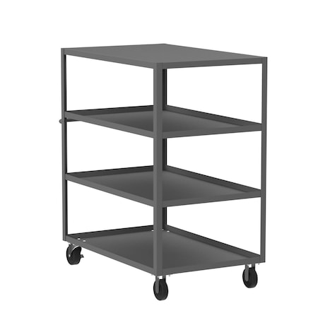Utility Cart, Steel, 3600 lb Load Capacity, 53 in L, 30 in W MPN:F89246GYPH