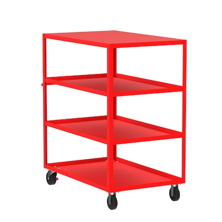 Utility Cart, Steel, 3600 lb Load Capacity, 53 in L, 30 in W MPN:F89246RDPH