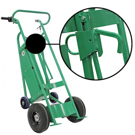 Powered Hand Truck, 800 lb, w/Pneumatic Wh MPN:F89484L