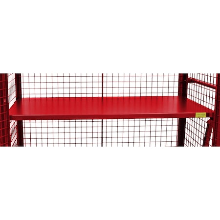 Metal Shelf, for Security Cart, 48x24 MPN:F89718A3