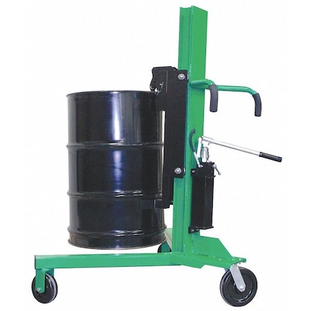 PortableDrumPositioner, 50inW, Steel, Green MPN:F88575C5