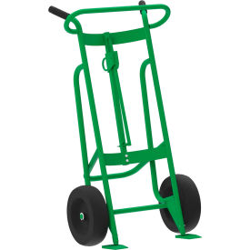 Valley Craft® 2-Wheel Steel Drum Truck Pneumatic Wheels 1000 lb. Capacity F81600A9