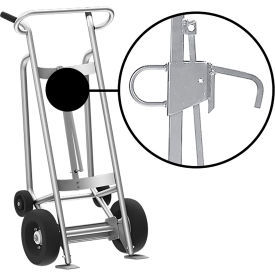 Valley Craft Hand Truck Hand Brake For Steel Locking Cover Drums Pneumatic & Rear Wheels Silver F82960A1L