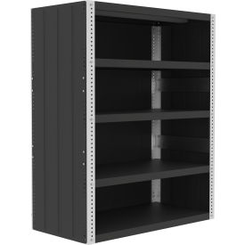 Valley Craft® Preconfigured Enclosed Shelving Kit 5 Shelf 48