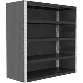 Valley Craft® Preconfigured Enclosed Shelving Kit 5 Shelf 60
