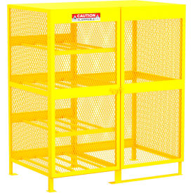 Valley Craft® Horizontal/Vertical Cylinder Storage Cabinet 18 Cylinder Cap 62