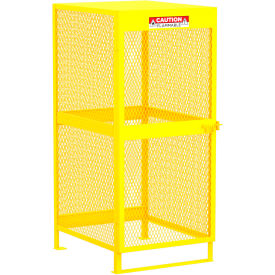 Valley Craft® Vertical Gas Cylinder Storage Cabinet 10 Cylinders Capacity 32
