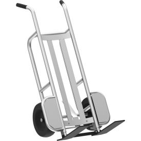 Valley Craft® Aluminum Mini Pallet Truck with Pneumatic Wheels 1000 lb. Cap. Silver F84727A1