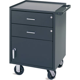 Valley Craft® Mobile Utility Cabinet w/ 2 Drawers & 1 Compartment 28