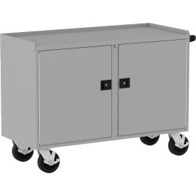 Valley Craft® Mobile Workbench with 4 Shelves & 2 Doors 52