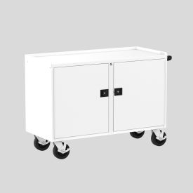 Valley Craft® Mobile Workbench with 4 Shelves & 2 Doors 52