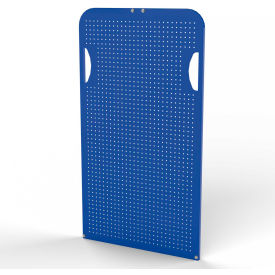 Valley Craft® Round-Peg Pegboard End Panel For Modular A-Frame Bin Cart 30
