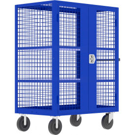 Valley Craft® Security Cart with 2 Adjustable Shelves 2000 lb. Cap. 51