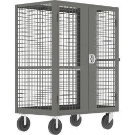 Valley Craft® Security Cart with 1 Adjustable Shelf 2000 lb. Cap. 51
