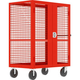 Valley Craft® Wire Security Cart with Adjustable Shelf 51