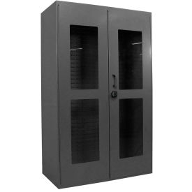 Valley Craft Clear-View Storage Cabinet Fully Louvered All-Welded 48