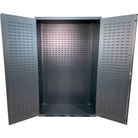 Valley Craft® Storage Bin Cabinet Fully Louvered All-Welded 48