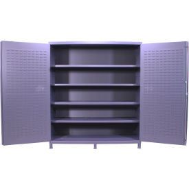 Valley Craft Flush Door Storage Bin Cabinet All-Welded 72