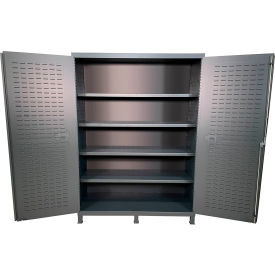 Valley Craft Flush Door Storage Bin Cabinet All-Welded 60