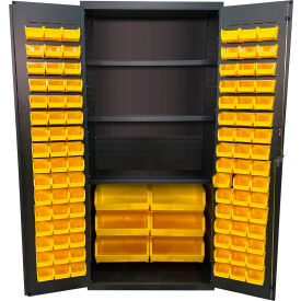 Valley Craft® Storage Bin Cabinet 102 Bins All-Welded 36
