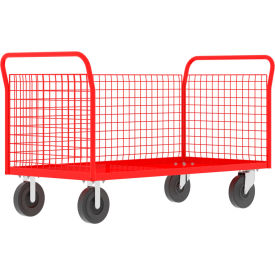 Valley Craft® 3-Sided Platform Cage Cart 64