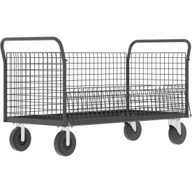 Valley Craft® 4-Sided Platform Cage Cart 60