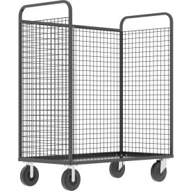 Valley Craft® 3-Sided Stock Picking Cage Cart 57