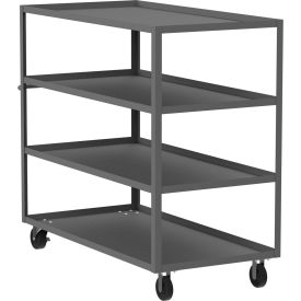 Valley Craft® Utility Cart with 4 Shelves 2000 lb. Capacity 60