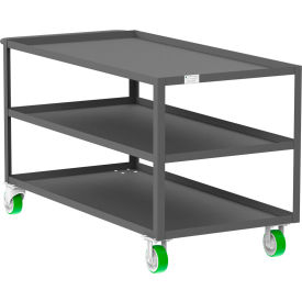 Valley Craft® Utility Cart with 3 Shelves 2000 lb. Capacity 60