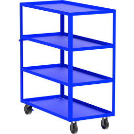 Valley Craft Steel Utility Cart with 4 Shelves 3600 lb. Capacity 53