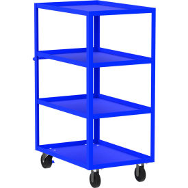Valley Craft Steel Utility Cart with 4 Shelves 3600 lb. Capacity 41