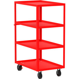 Valley Craft Steel Utility Cart with 4 Shelves 3600 lb. Capacity 41