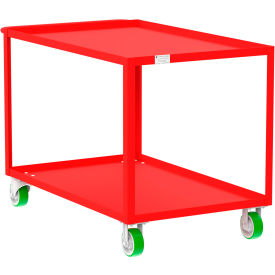 Valley Craft Steel Utility Cart with 2 Shelves 2000 lb. Capacity 53