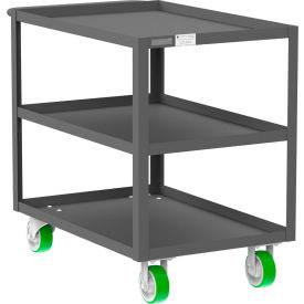 Valley Craft® Steel Utility Cart with 3 Shelves 2000 lb. Capacity 41