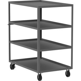 Valley Craft® Steel Utility Cart with 4 Shelves 3600 lb. Capacity 53