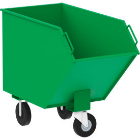 Valley Craft® Chip Truck Swivel Wheel on Tapered End 5/16 Cu. Yd. Cap. 1000 lb. Cap. Green F85056A9