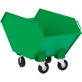 Valley Craft® Steel Waste & Chip Truck 1/2 Cu. Yd. Capacity 2000 lb. Capacity Green F85142A5