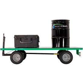 Valley Craft® Quad Steer Trailer Pneumatic Wheels 1000 lb. Capacity 60