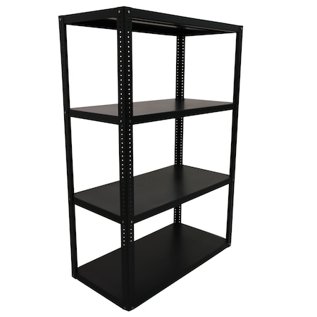 Industrial Shelving, 48 in W x 24 in D MPN:F89009