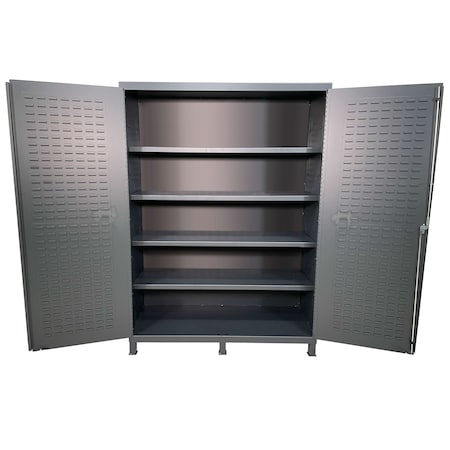 Binand Shelf Cabinet, 60 in W x 84 in H MPN:F89117