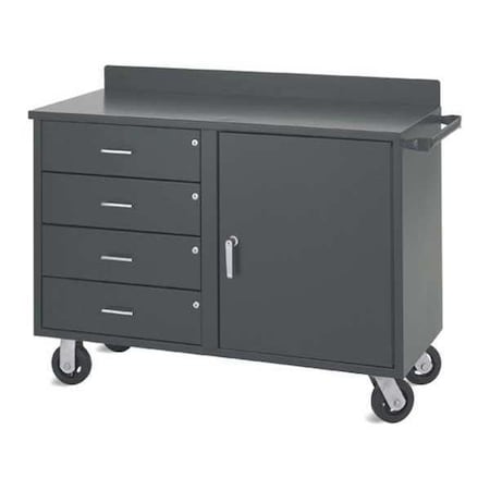 M Cab 34x46x21, 4 Drawer, 1 Door, 1 Shelf MPN:F81834A7