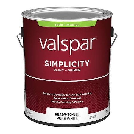 Interior Paint, Water, 1 gal, Satin MPN:027.0003500.007